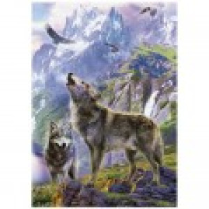 Educa Loups sûr Les Rochers