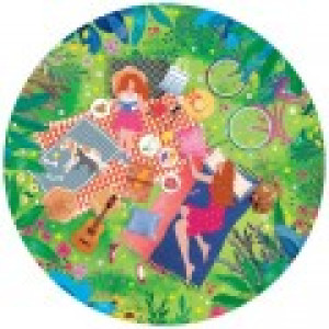 Pieces & Peace Puzzle Rond - Le Pique Nique