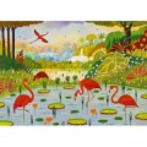 Pieces & Peace Flamants des Caraïbes