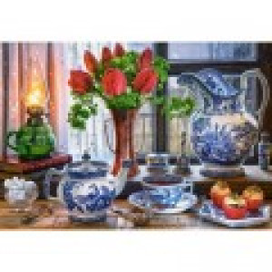 Castorland Nature Morte aux Tulipes