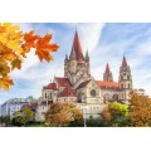 Alipson Puzzle Église St François d'Assise - Vienne, Autriche