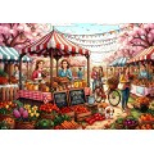 Alipson Puzzle Douceurs de Printemps au Marché