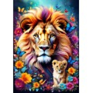 Alipson Puzzle Lions - Maternal Love Collection