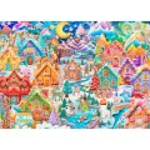 Alipson Puzzle Colorful Cookietown Night
