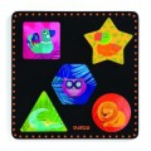 Djeco Puzzle en Bois - Geochic