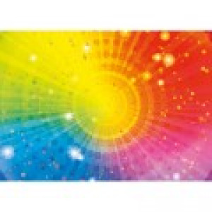 Yazz Abstract Rainbow