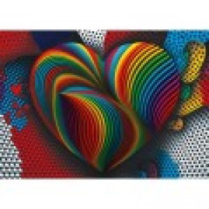 Yazz Rainbow Heart
