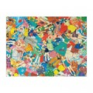 Galison Poupée en Papier Vintage - Puzzle de 1000 pièces dans une Boîte Carrée