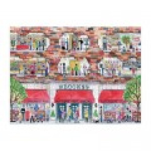 Galison Une Journée à la Librairie - Puzzle 1000 Pièces