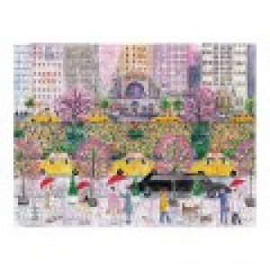 Galison Printemps sur Park Avenue - Puzzle 1000 Pièces