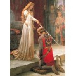 Eurographics Edmung Blair Leighton - L'Adoubement