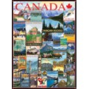 Eurographics Travel Canada Vintage Posters