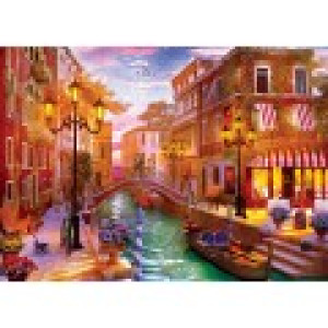Eurographics Dominic Davison - Coucher de soleil à Venise