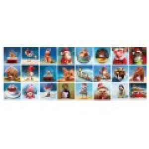 Eurographics Calendrier de l'Avent - Christmas Animals - 24 Puzzles