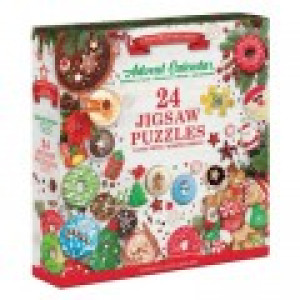 Eurographics Calendrier de l'Avent - Délices de Noël - 24 Puzzles