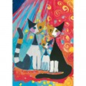 Schmidt Spiele Famille de chats heureuse