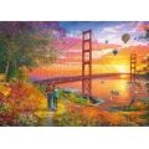 Schmidt Spiele Promenade vers le Pont du Golden Gate