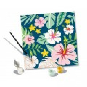 Ravensburger Peinture au Numéro - CréArt - Exotic Flowers