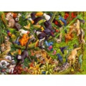 Ravensburger Pièces XXL - Jungle Colorée