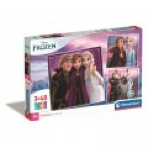 Clementoni 3 Puzzles - La Reine Des Neiges