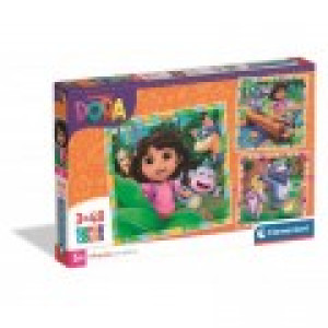 Clementoni 3 Puzzles - Dora