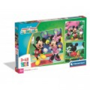 Clementoni 3 Puzzles - Mickey Mouse