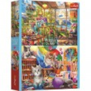 Trefl 2 Puzzles - L'Art De Peindre