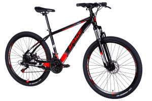 Rower górski MTB Mercury Aluminium 27,5", 160-185 cm, 21 biegów, czerwony/czarny