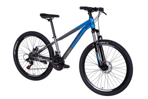 Rower górski MTB Mars 26", 145–170 cm, 21 biegów, niebieski