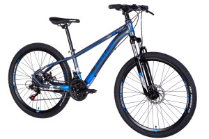 Rower górski MTB Mercury Aluminium 26", 145–170 cm, 21 biegów, niebieski