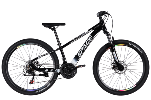 Rower górski MTB Mercury Aluminium 26", 145–170 cm, 21 biegów, czarny