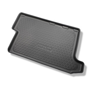 Kofferraumwanne für Ford Transit Custom L2 Van (01.2013- 06.2023) - Kofferraummatte rutschfest Schutzmatte - hinter der dritten Sitzreihe