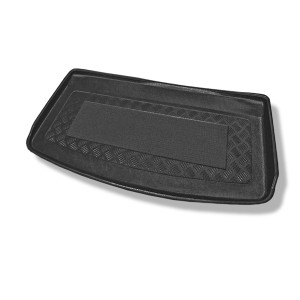 Kofferraumwanne für Ford S-Max I MPV (05.2006-08.2015) - Kofferraummatte rutschfest Schutzmatte - 7 Sitze; 3. Reihe aufgestellt (hinter der 3. Sitzre