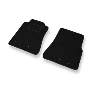 Fußmatten Auto für Ford Mustang V Coupé, Cabriolet (2005-2014) - schwarze Automatten Autoteppiche