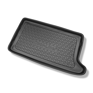 Kofferraumwanne für Audi A2 8Z Hatchback (1999-2005) - Kofferraummatte rutschfest Schutzmatte - obere Ladefläche; mit vollem Reserverad
