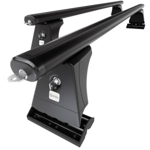 Aluminium-Dachträger für Mercedes-Benz E Klasse C207 (2009-2016) - schwarz Dachträger Dachgepäckträger - Montagepunkte