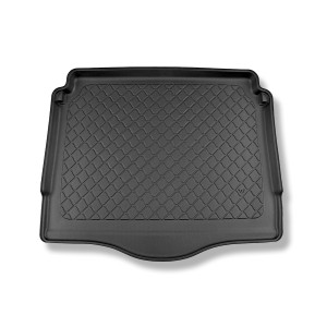 Kofferraumwanne für Ford Mondeo V Hybrid Kombi (01.2015-04.2022) - Kofferraummatte rutschfest Schutzmatte - mit / ohne Subwoofer, Ausbuchtungen absch