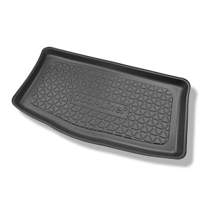 Kofferraumwanne für Kia Picanto III Hatchback (04.2017-....) - Kofferraummatte rutschfest Schutzmatte - untere Ladefläche; Modelle ohne Varioboden