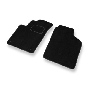 Fußmatten Auto für Kia Picanto I Hatchback (2004-2010) - Premium Velours schwarze Automatten Autoteppiche