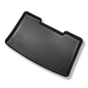 Kofferraumwanne für Volkswagen Caravelle T5 Van (2003-05.2015) - Kofferraummatte rutschfest Schutzmatte - kürzer Radstand; hinter der 3. Sitzreihe