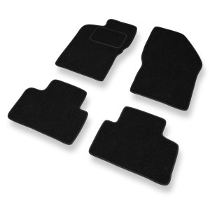 Fußmatten Auto für Alfa Romeo 147 Hatchback (2000-2010) - schwarze Automatten Autoteppiche