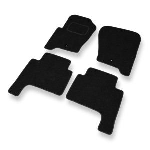 Fußmatten Auto für Land Rover Range Rover Sport I SUV (2004-2013) - schwarze Automatten Autoteppiche