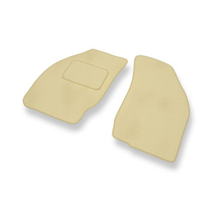 Fußmatten Auto für Suzuki Baleno I Break, Hatchback, Limousine (1995-2003) - Premium Velours beige Automatten Autoteppiche