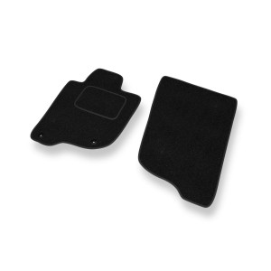 Fußmatten Auto für Mitsubishi L200 IV Pick-Up (2006-2015) - schwarze Automatten Autoteppiche