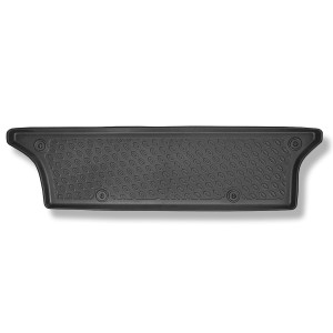 TPE Fußmatten Auto für Seat Alhambra I Van (1995-08.2010) - schwarz Automatten Autoteppiche - 7 Sitze