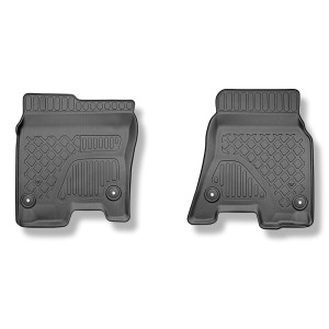 TPE Fußmatten Auto für Dodge Ram V Pick-up (2019-....) - schwarz Automatten Autoteppiche