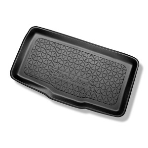 Kofferraumwanne für Fiat Panda III Hatchback (03.2012-2024) - Kofferraummatte rutschfest Schutzmatte - untere Ladefläche