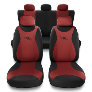 Universal Sitzbezüge Auto für Toyota Corolla VII, VIII, IX, X, XI, XII (1991-....) – Autositzbezüge Schonbezüge für Autositze – TR-RD