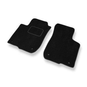 Fußmatten Auto für Audi A3 I 8L Hatchback (1996-2003) - Premium Velours schwarze Automatten Autoteppiche