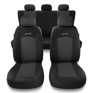 Universal Sitzbezüge Auto für Chevrolet Spark I, II, III (2005-2015) - Autositzbezüge Schonbezüge für Autositze - S-G1